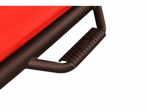 ~(71.2 lbs. 103X14X11)~ Step Systems Nerf Step Textured Black Toyota 16-21 Tacoma Double Cab 6 Standard Bed Gas SRW