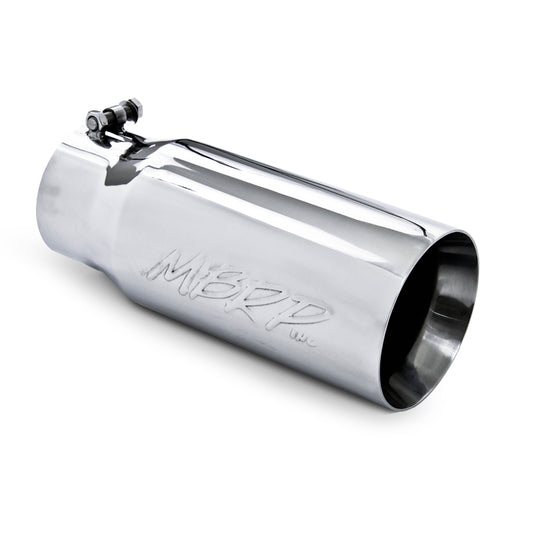 ~(5 lbs. 15X7X7)~  Universal T304 Stainless Steel Tip 5in OD Dual Wall Straight 4in inlet 12in length
