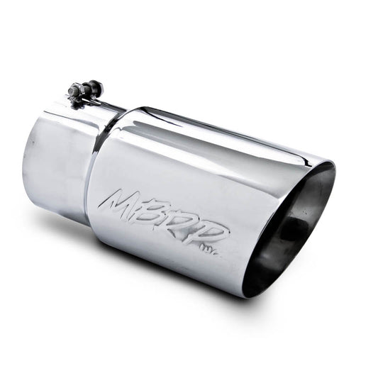 ~(5 lbs. 15X7X7)~  Universal T304 Stainless Steel Tip  6in OD Dual Wall Angled 5in inlet 12in length