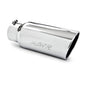 ~(4 lbs. 18X7X7)~  Universal T304 Stainless Steel Tip 7in  OD  Rolled End  5in  ID 18in length