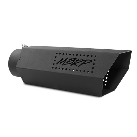 ~(5 lbs. 18X7X7)~  Universal Black Coated Hex Tip 4in ID 5in OD 16in length  No Logo Plate