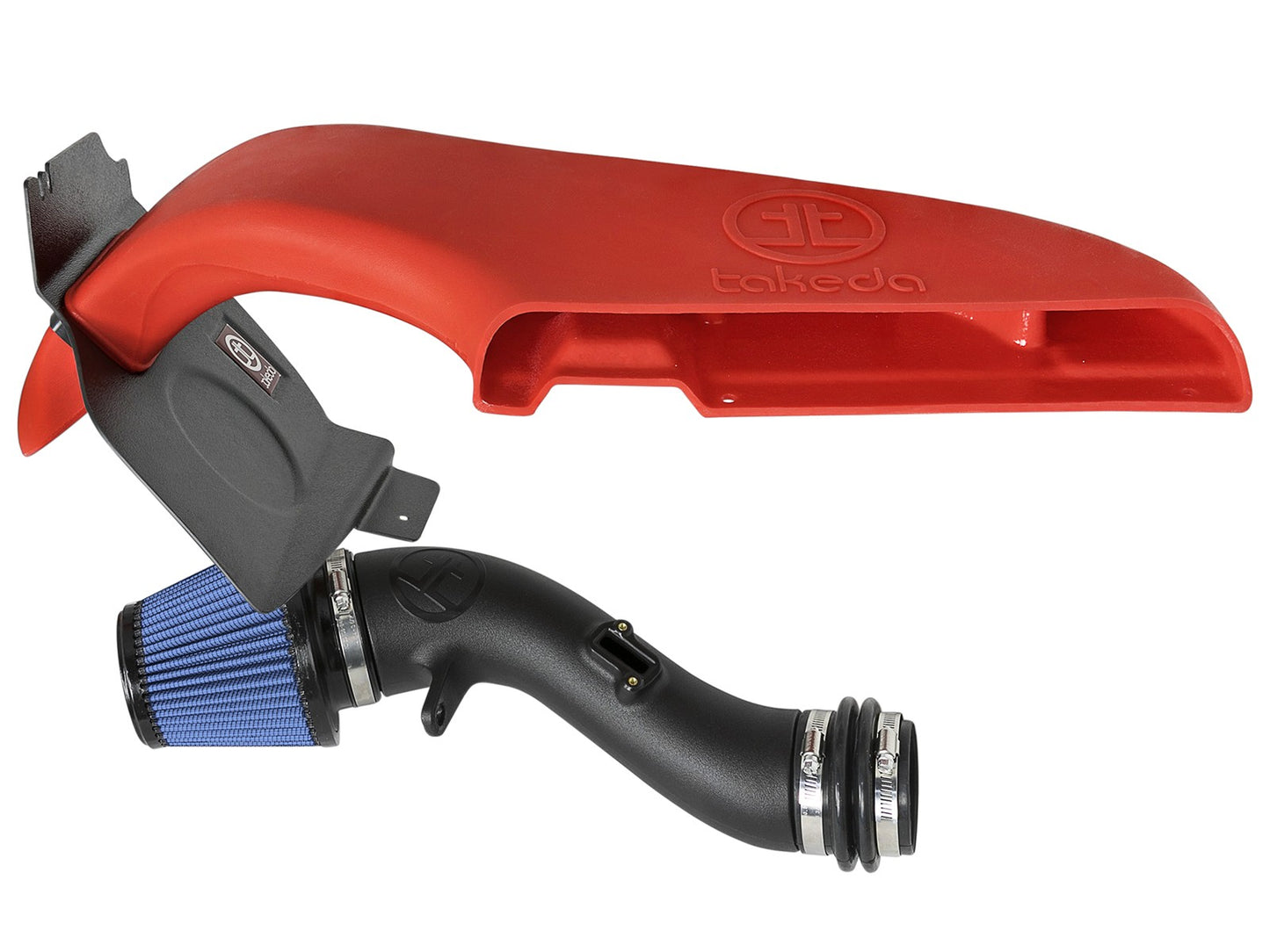 ~(13 lbs. 30X14X11)~ Takeda Stage-2 Cold Air Intake System w/ Pro 5R Media Black Subaru WRX 15-20 H4-2.0L (t)