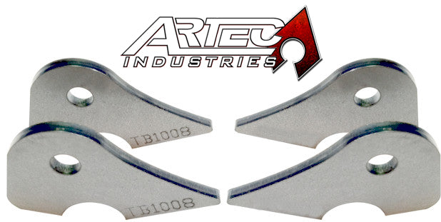 Artec See Kitting    Coilover Tabs for Truss Chevy Ford  78- 79 (4 pieces) TB1008