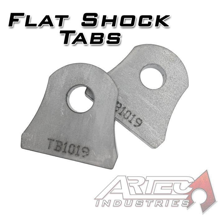 Artec All Products    Flat Shock Tab (pair) - Short TB1019
