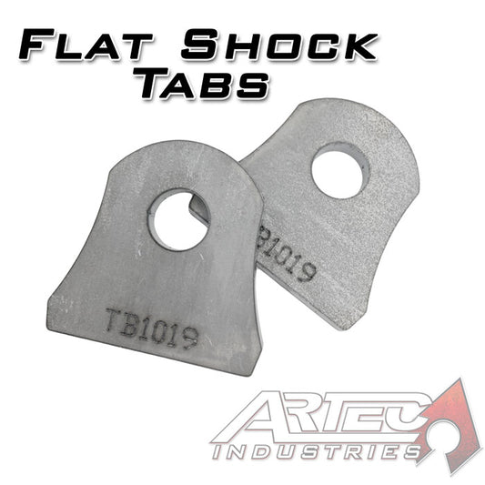 Artec All Products    Flat Shock Tab (pair) - Short TB1019