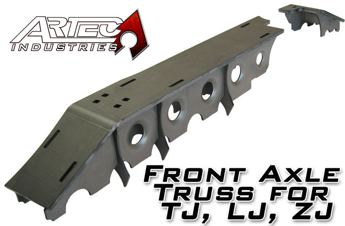 Artec 1993-2006 Jeep TJ LJ ZJ XJ        D30 Front Axle Truss for TJ  LJ  ZJ TJ3001