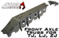 Artec 1993-2006 Jeep TJ LJ ZJ XJ        D30 Front Axle Truss for TJ  LJ  ZJ TJ3001