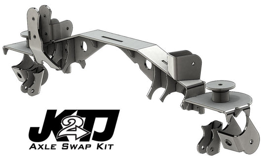 Artec 1993-2006 Jeep TJ LJ ZJ XJ        JK2TJ Rear Swap Kit with Truss TJ4418