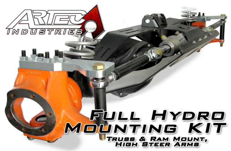 Artec 1978-1990 RAM 2500 3500 Dana 60 Full Hydro Mounting KIT: Dodge - Ultimate Arms for Reid knuckles TR6115