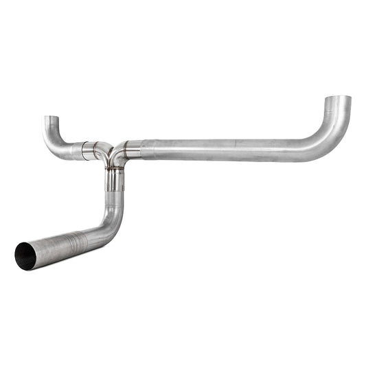 ~(38 lbs. 42X17X7)~  Universal Aluminized Steel Full Size Pickup Beds T-Pipe Kit Smokers.