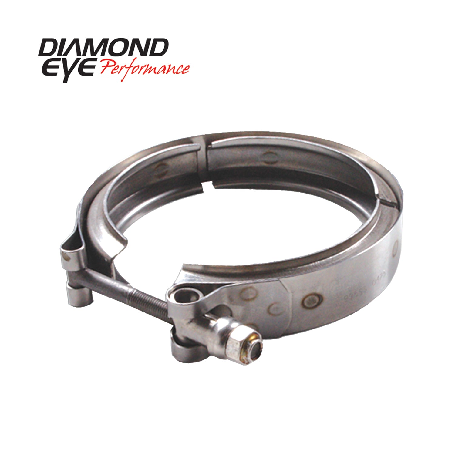 ~(0.4 lbs. 4X4X0)~ Exhaust Clamp PERFORMANCE DIESEL EXHAUST PART-V-BAND CLAMP FOR HX40 STYLE TURBO