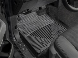 ~(9.5 lbs. 34X21X1)~ Black Front Rubber Mats Ford Focus 2012 - 2014