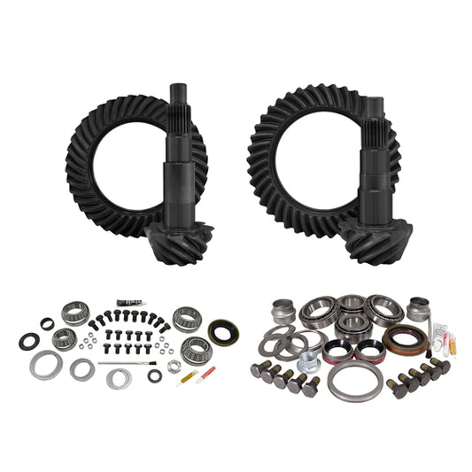 Yukon Gear and Install Kit package for Jeep JK Rubicon  4.56 ratio