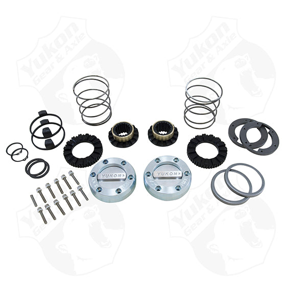 Yukon Hardcore Locking Hub Set Dana 44 GM and Ford 1 2 and 3 4 ton 19-Spl