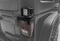~(2 lbs. 12X7X7)~ 2007-2017 JEEP WRANGLER JK : Tail Light Top LED Pod Mount - to mount 3 IN Zroadz Cube Pod Work Lights or Similar Style Light - for illumination of Rear or Sides of your JEEP
